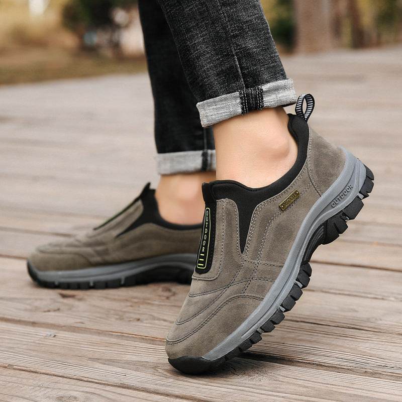 Outdoor Leisure Sports Elderly Walking Shoes Men - Mubimart