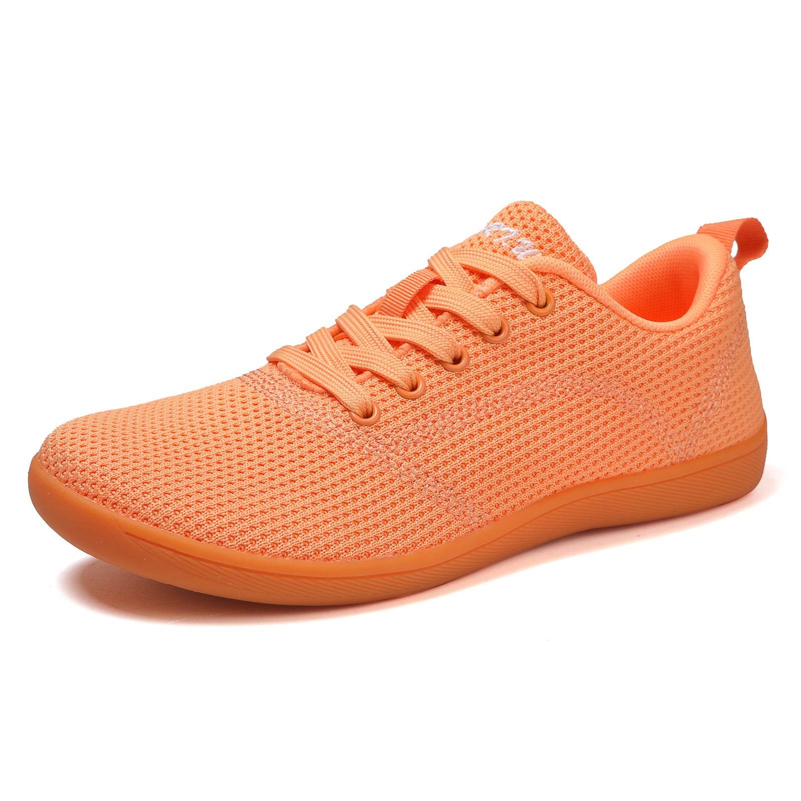 Wide Toe Breathable Shoes Flying Woven Slip-on Walking Shoes Casual Flat Training Shoes - Mubimart