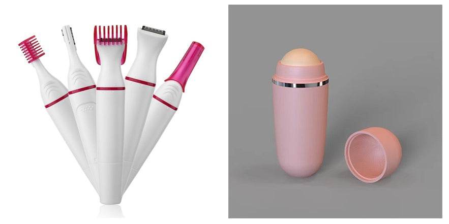 5 In 1 Women Hair Removal Shaver Female Electric Shaving Machine - Mubimart