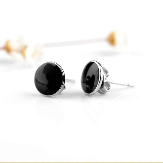 1 Pair Of Pierced Earrings For Men And Women Punk Stainless Steel Earrings Hip Hop Fashion Earrings Party Date Holiday Gifts - Mubimart