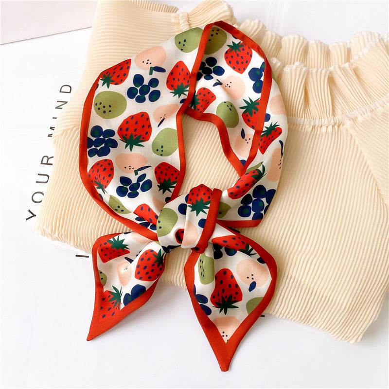Fashion Printed Scarves With Versatile Decorative Scarves - Mubimart
