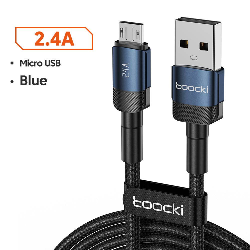 6A Fast Charging Mobile Phone Data Cable - Mubimart