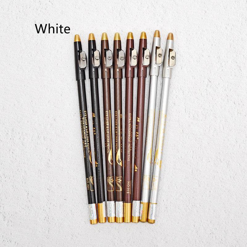 Multi Color Anti Sweat And Anti Smudge Eyeliner Eyebrow Pencil - Mubimart