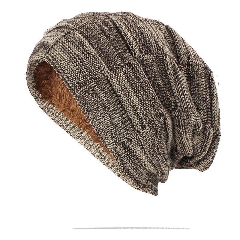 Women Men Winter Warm Hat For Unisex Outdoor New Wool Knitted Beanies Skullies Casual Cotton Hats - Mubimart