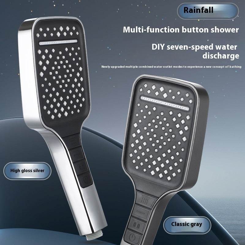 Handheld Rain Supercharged Shower Head - Mubimart