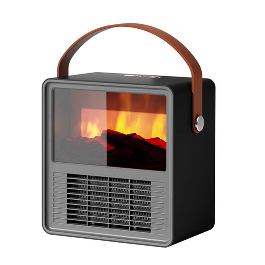 Household Small Wood Grain Electric Heater