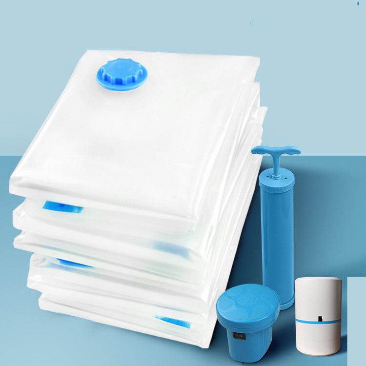 Compression Bag Suction Transparent Storage Bag Finishing Packaging - Mubimart