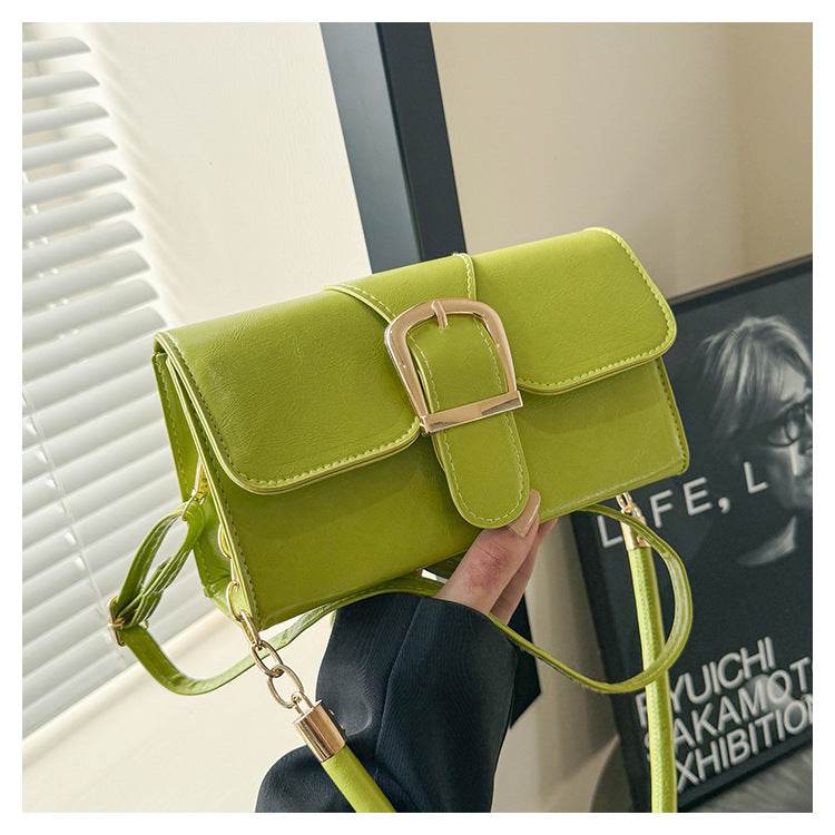 One Shoulder Crossbody Small Square Bag Women - Mubimart