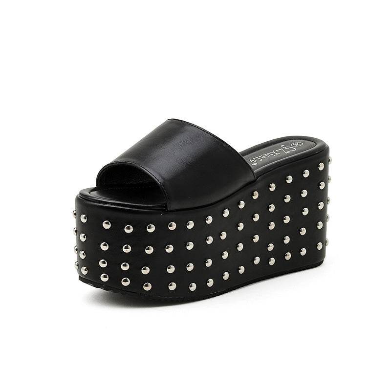 New Style Sponge Cake Platform Slipper Fish - Mubimart
