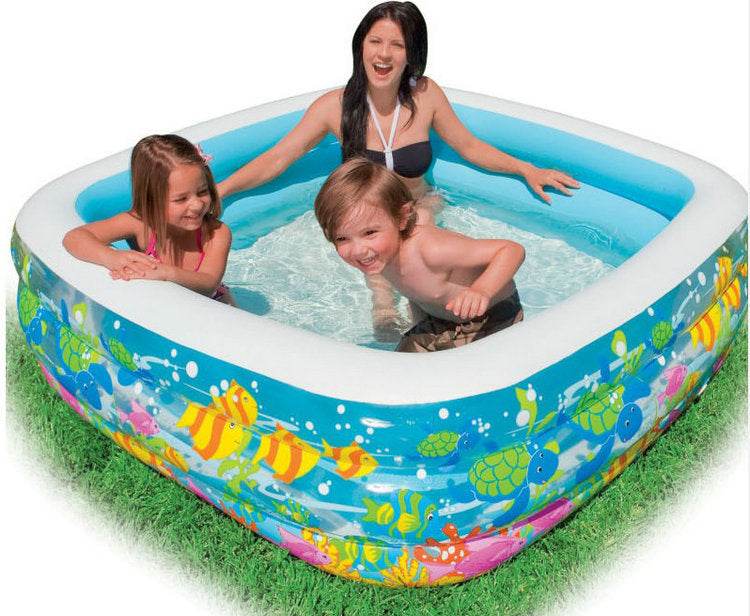 Aquarium Outdoor Inflatable Swimming Pool - Mubimart