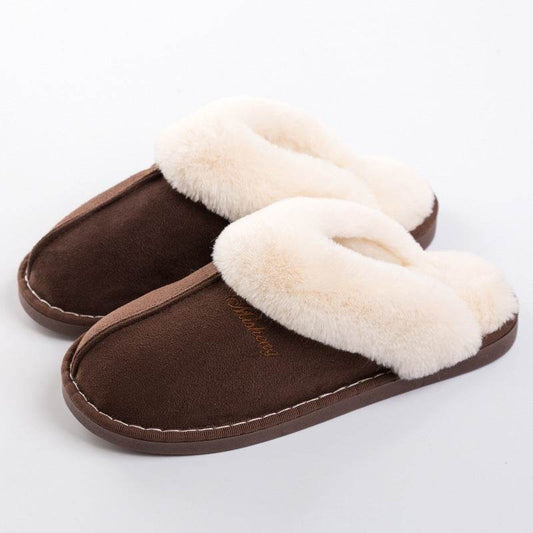 Fall Winter Waterproof Home Slippery Slippers - Mubimart