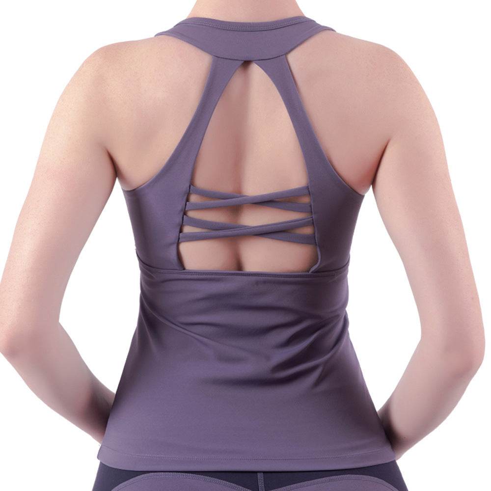 Shockproof Running Tank Top Sleeveless Women - Mubimart