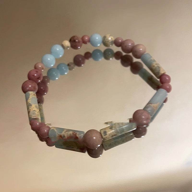 Beaded Bracelet For Women With A Retro And High-end Feel - Mubimart