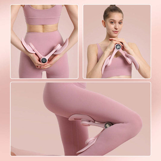 Ergonomic Thigh Trainer Thigh Trainer With Counter Adjustable Thigh With Lcd Display For Men Women Pelvic Floor Muscle Trainer