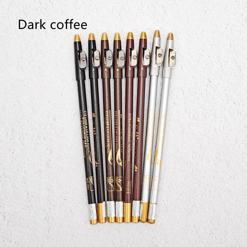 Multi Color Anti Sweat And Anti Smudge Eyeliner Eyebrow Pencil - Mubimart