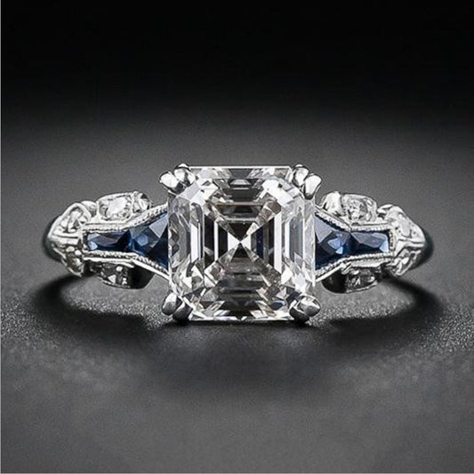 Women's European And American Silver Ring