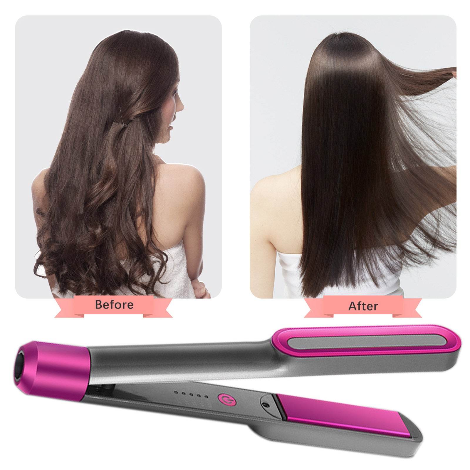 Warm curling hair straightener - Mubimart