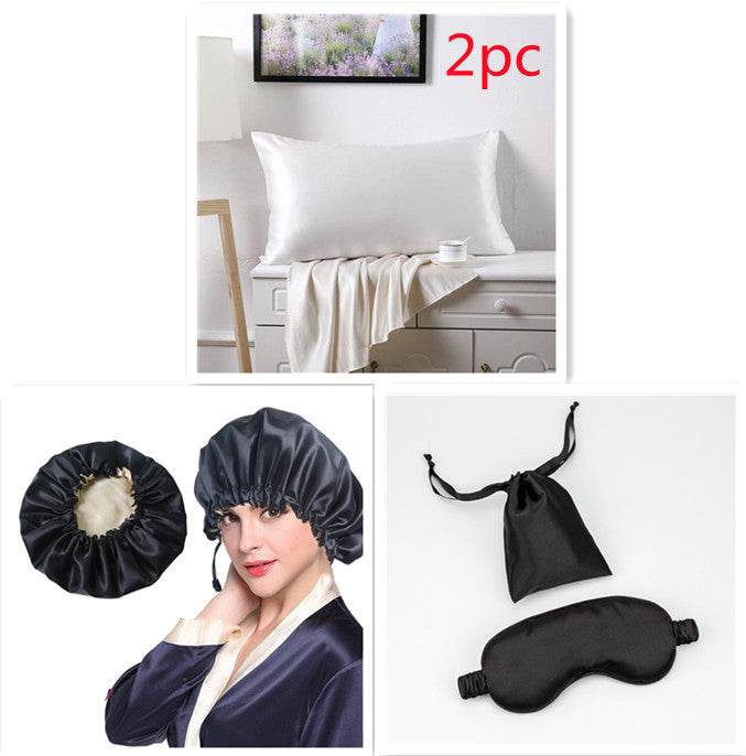 Silk Pillowcase 100 Silk Pillowcase 19mommes Double-Sided - Mubimart