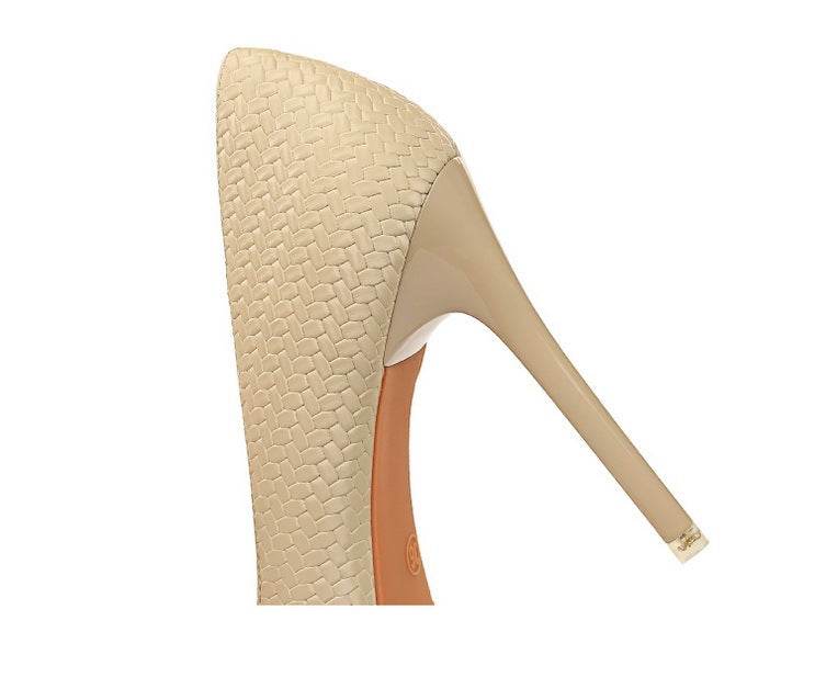 Nightclub Slim Stiletto Super High Heel Pumps - Mubimart