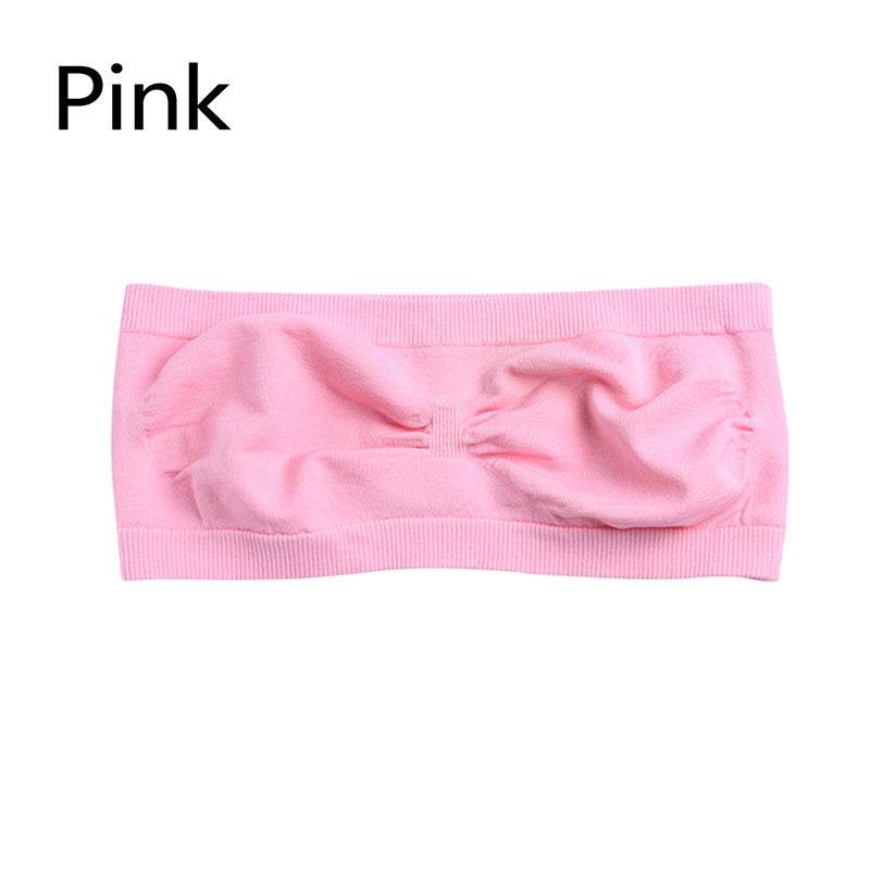 Bandeau Bra Underwear Women Bralette Seamless Strapless Tops - Mubimart