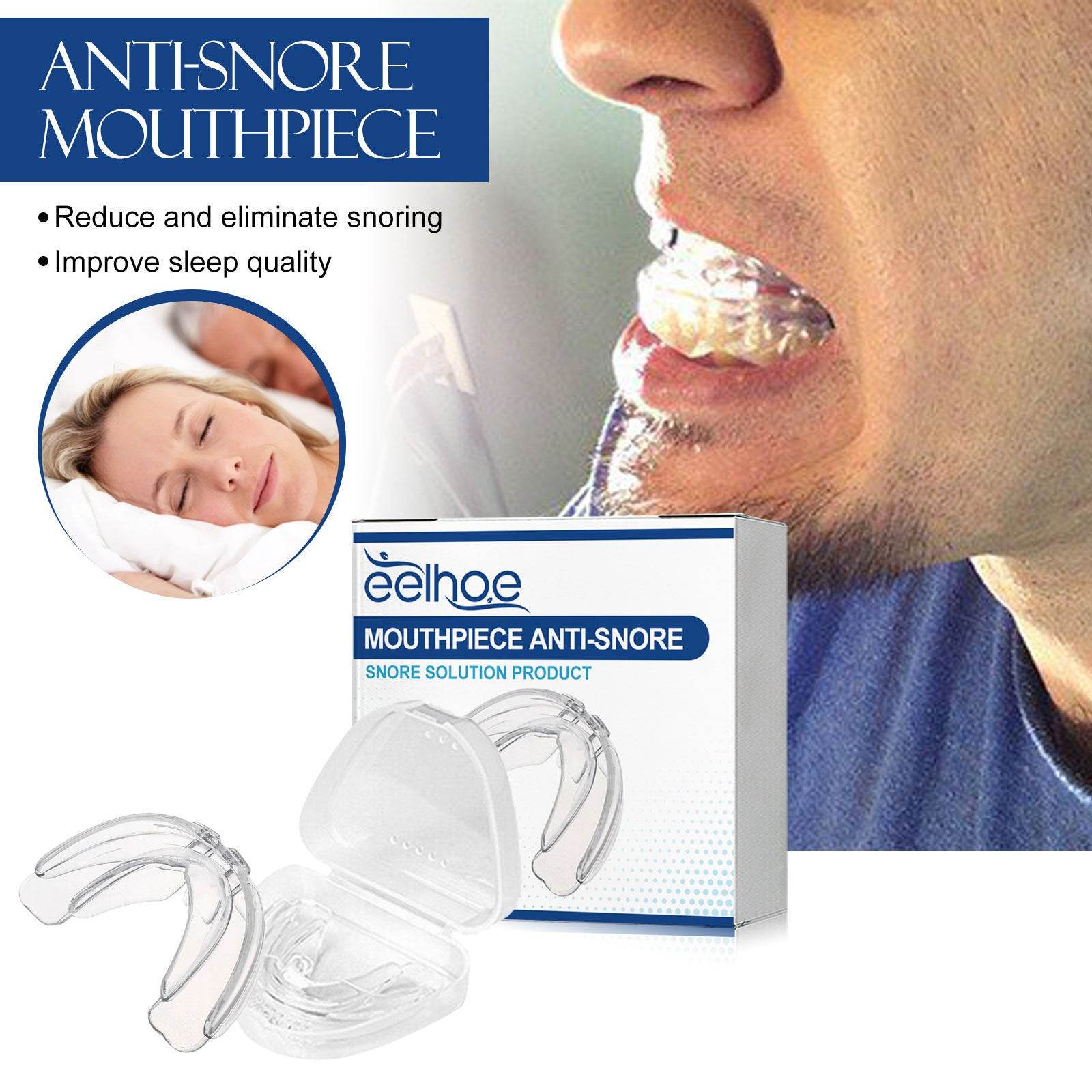 Anti-snoring Teeth Brace Anti-snoring Anti-grinding Breathing Smooth Braces - Mubimart