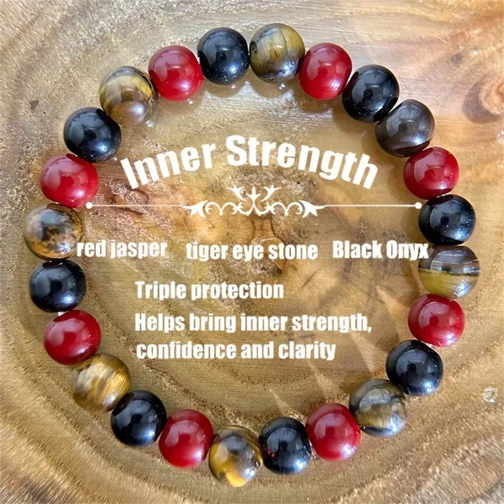 Unisex Style Men And Women Beaded Bracelet - Mubimart