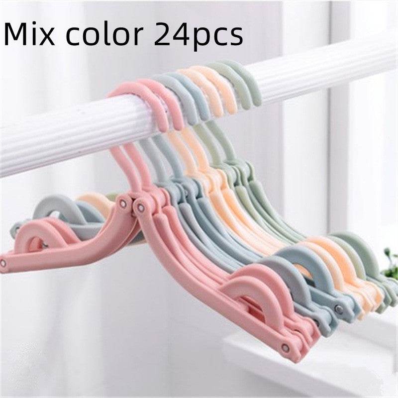 Folding Hanger Travel Portable Hanger Outdoor Travel Simple Hanger - Mubimart
