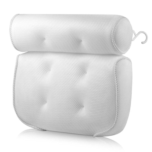 Bathroom Suction Cup Pillow Mesh Bath Pillow Pillow Bathtub Pillow Pillow - Mubimart