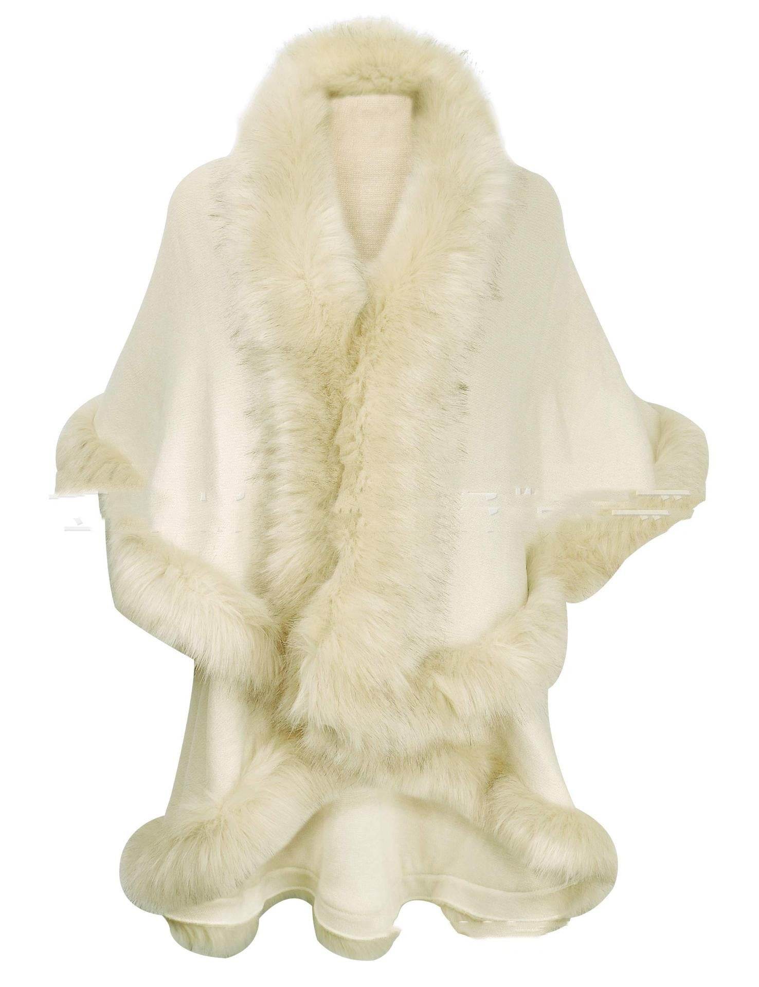 Women's Plus Size Cardigan Loose Cloak - Mubimart