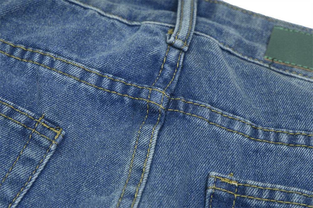 Washed Loose Wide-leg Jeans For Men And Women - Mubimart