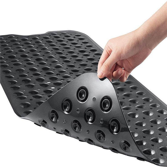 100 40cm Extended PVC Bathroom Mat Bathroom Bathtub Mat Floor Mat With Suction Cup - Mubimart