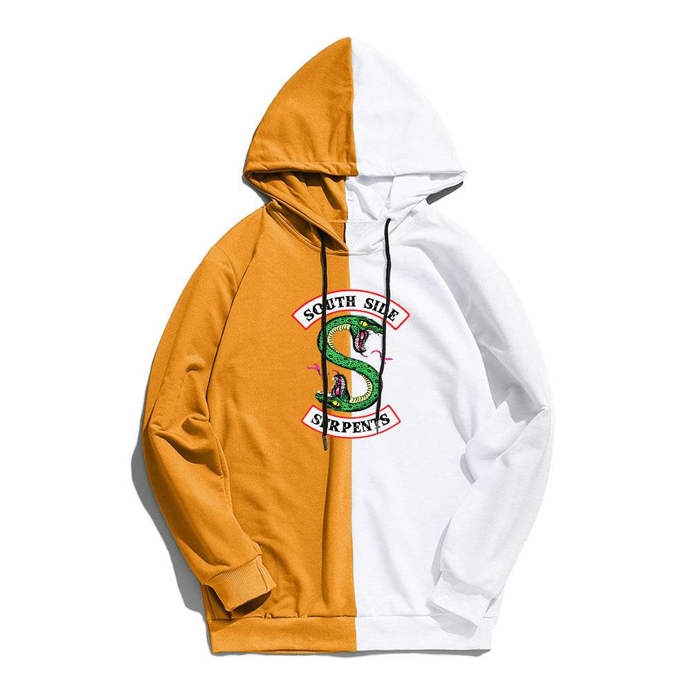 RIVERDALE SPLICE COLOR HOODIES - Mubimart
