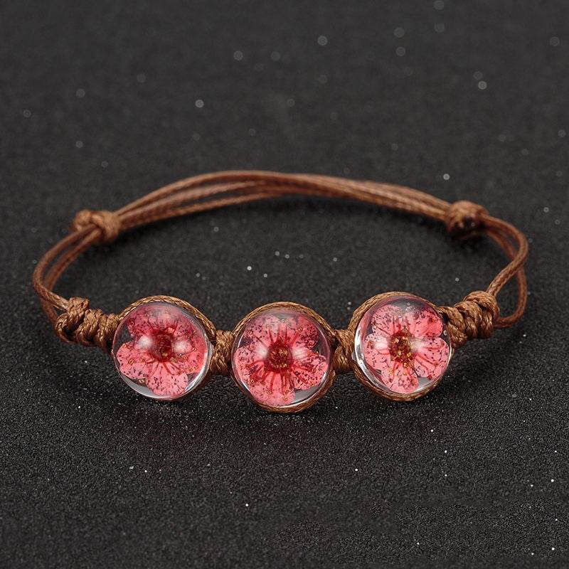 Flower Time Gemstone Bracelet - Mubimart