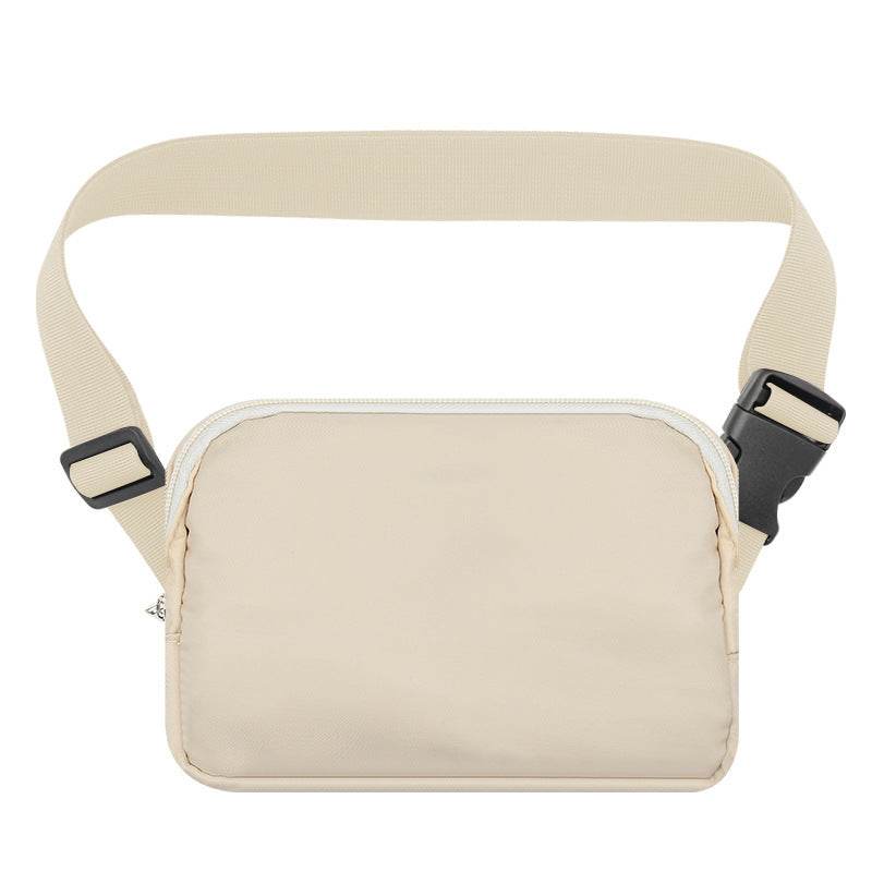 Outdoor Sports Nylon Fanny Pack Waterproof Chest Bag - Mubimart