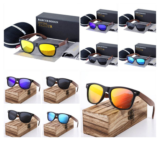 Wood Sunglasses Polarized Men Glasses for men - Mubimart