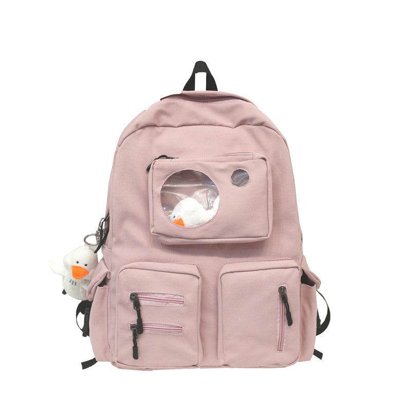 High School College Student Backpack Women - Mubimart