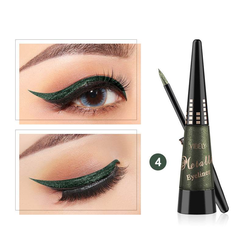 Pearlescent Liquid Eyeliner Pudaier Metal - Mubimart