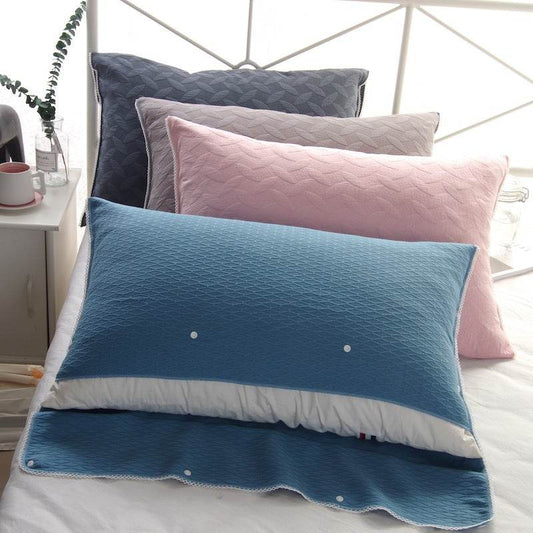 1 Pair of gauze pillowcases - Mubimart