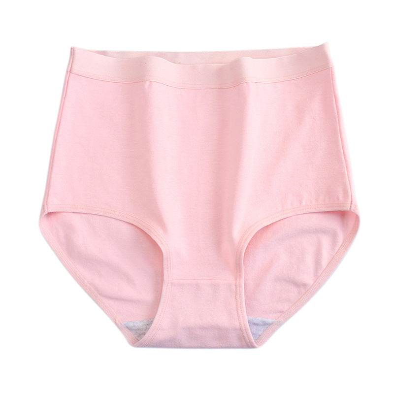 Japanese High-waist Belly Women Panties Ladies Plus Size Cotton - Mubimart