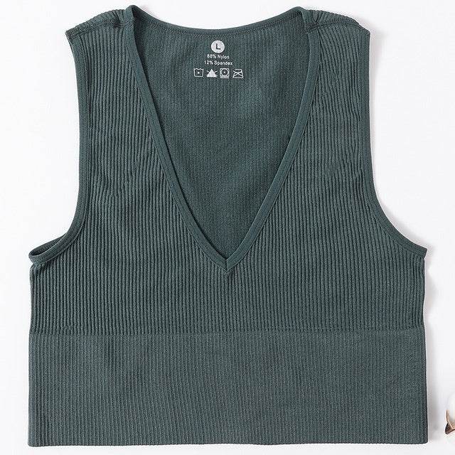 Chic Sexy Camisole Women Tank Crop Top Female Vest - Mubimart