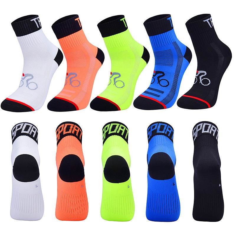 Professional outdoor cycling socks Running socks - Mubimart