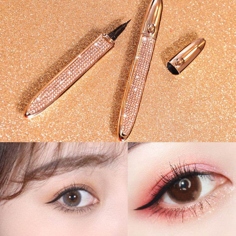Magic Lashes Self-adhesive Liquid Eyeliner Pen Glue-free Magnetic-free Makeup Eyelashes Tools Waterproof Eye Liner Pencil - Mubimart