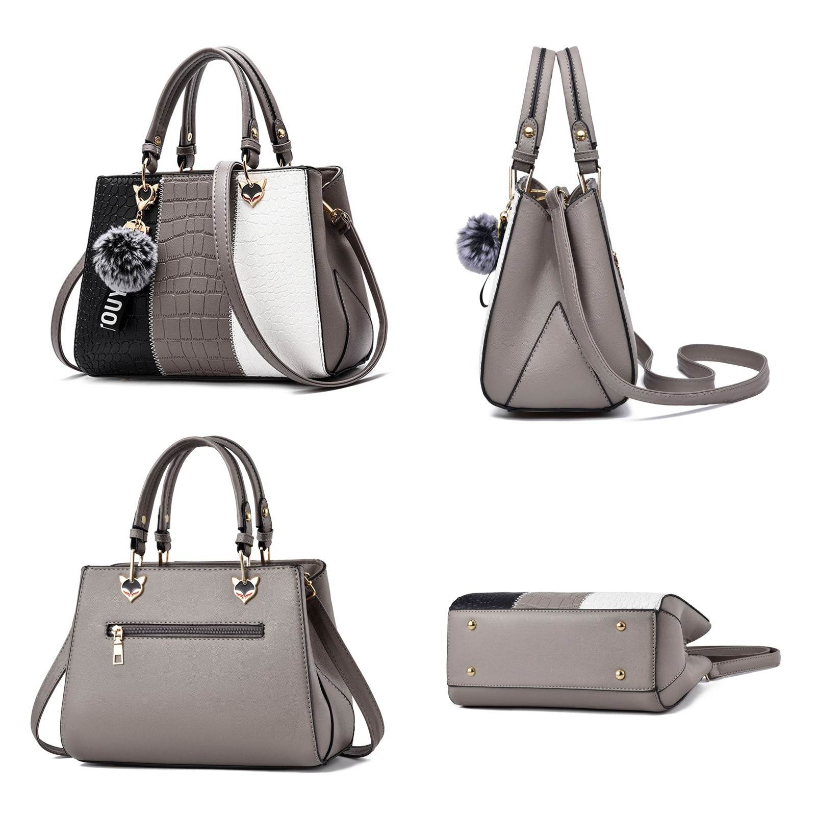 Wave Women Handbags Messenger Bag Ladies Elegant Shoulder Women Tote Bag For Women Lady - Mubimart
