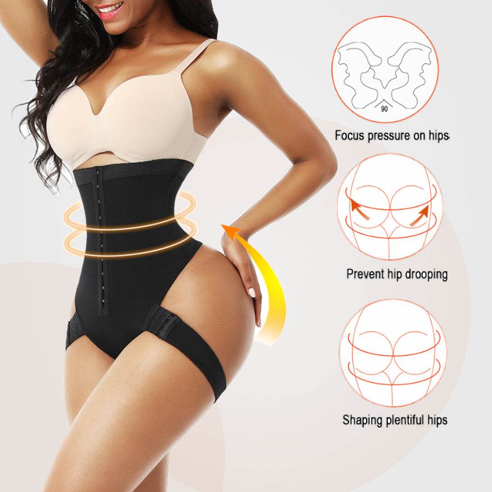 Fashion Women's Flat Belly Shaping Hip-lifting Panties - Mubimart