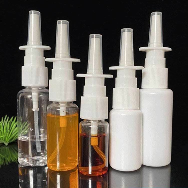 10ml Clear Plastic Nasal Spray Bottle - Mubimart