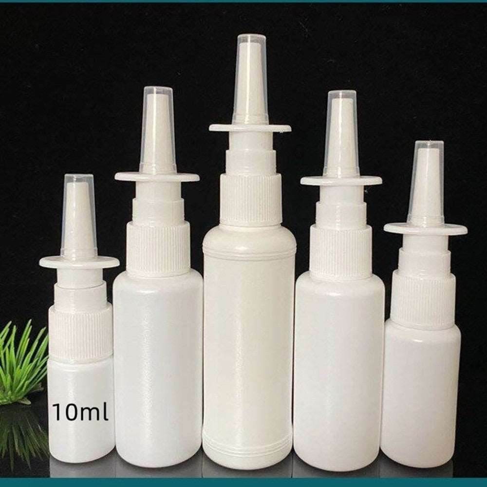 10ml Clear Plastic Nasal Spray Bottle - Mubimart