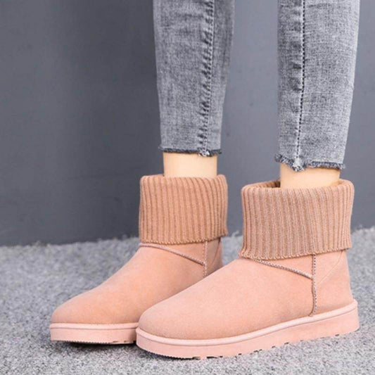 Woolen snow boots - Mubimart