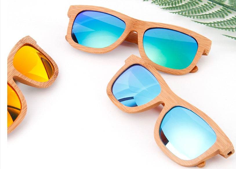 Bamboo Polarized Sunglasses - Mubimart