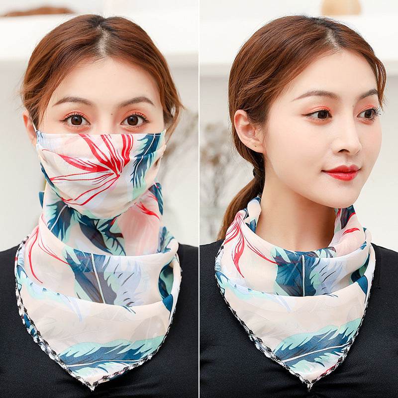 Women's sunscreen scarves - Mubimart