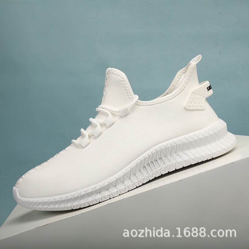 Sports Casual Leather Shoes Men - Mubimart